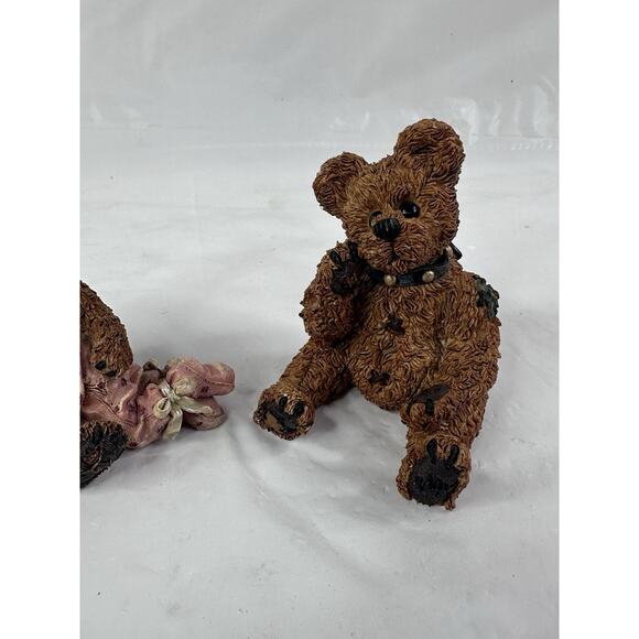 BOYDS Bears & Friends The Simple Bear Dollstone Asleep In Teddys Arms 1997-1998 - Picture 3 of 8